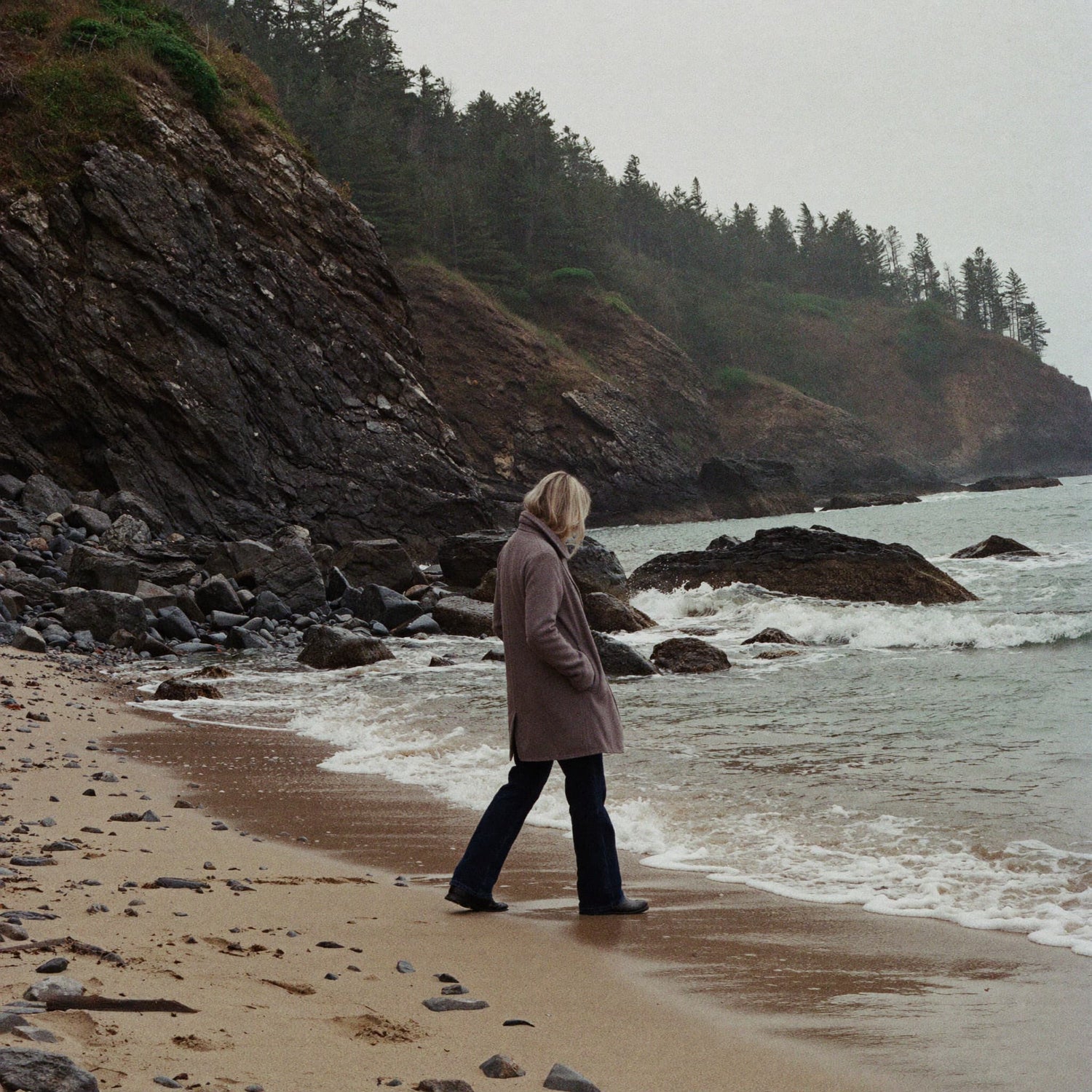 The morning I got in the car and drove to the Maine coast