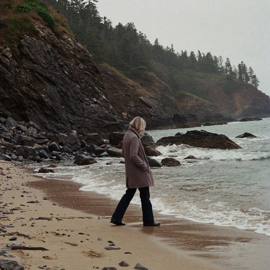 The morning I got in the car and drove to the Maine coast